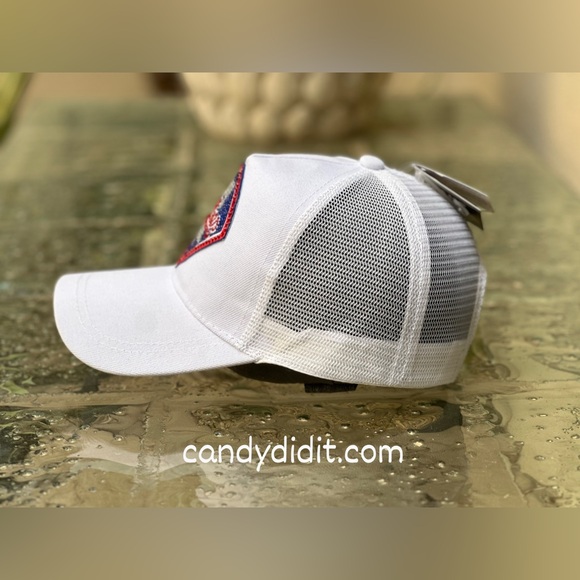 NWT Handmade Candy Did It! Philadelphia Phillies Batter Up Bling Trucker Cap - Picture 7 of 10